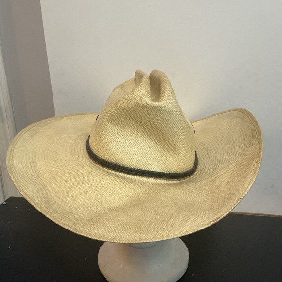 Resistol Other - Vintage Resistol George Straight Cowboy Hat Size 7 Hat Is Dirty Long Oval Bent